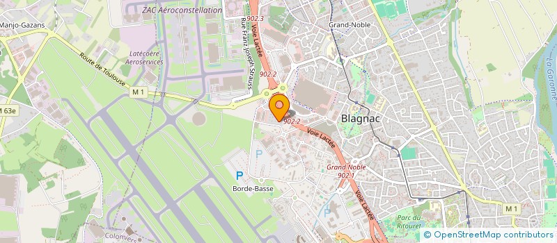 localisation de l'entreprise SCI DALEME DELPECH  TOULOUSE