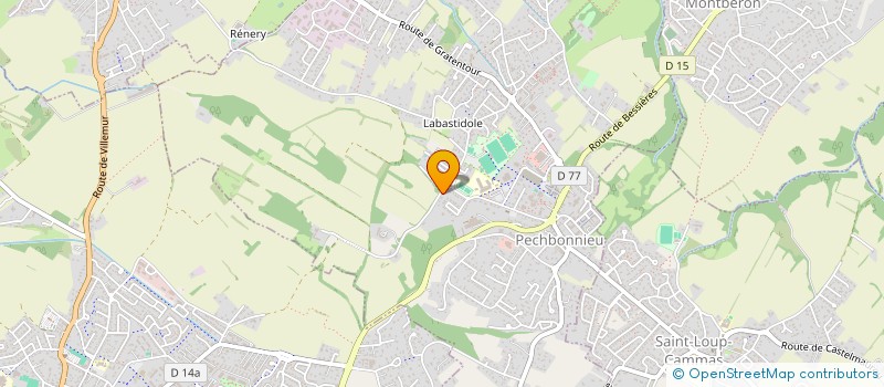 localisation de l'entreprise SCI DALENC ESTEVE  PECHBONNIEU