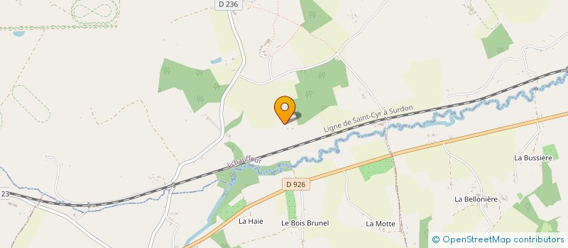 localisation de l'entreprise SCI DALEPANE à ECHAUFFOUR