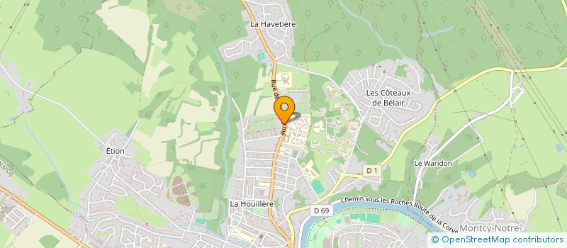 localisation de l'entreprise SCI DALG à CHARLEVILLE-MEZIERES