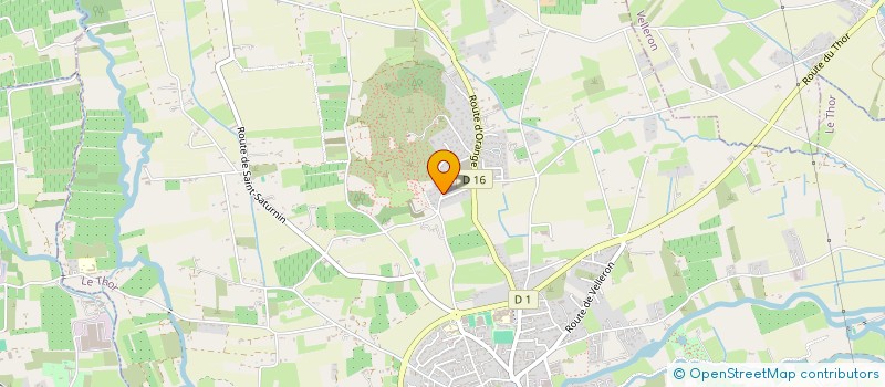 localisation de l'entreprise SCI DALI  LE THOR