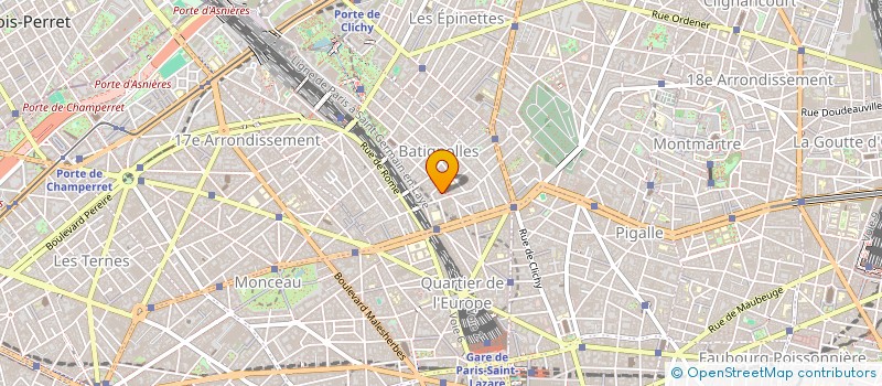 localisation de l'entreprise SCI DALI  PARIS