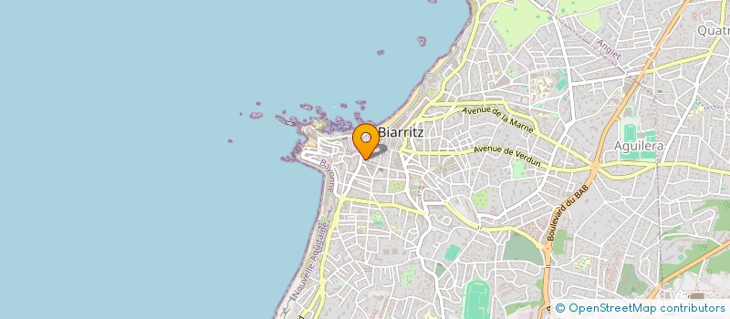 localisation de l'entreprise SCI DALI 64 à BIARRITZ