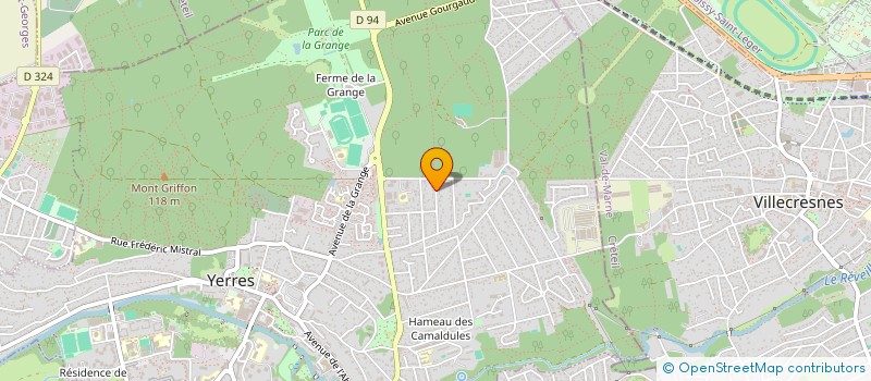 localisation de l'entreprise SCI DALIA  YERRES