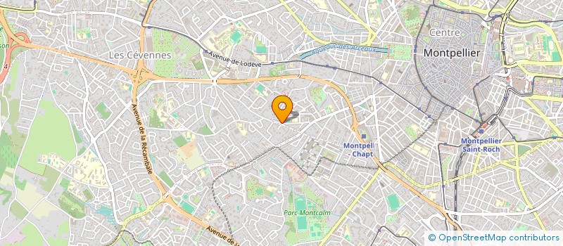 localisation de l'entreprise SCI DALIA à MONTPELLIER