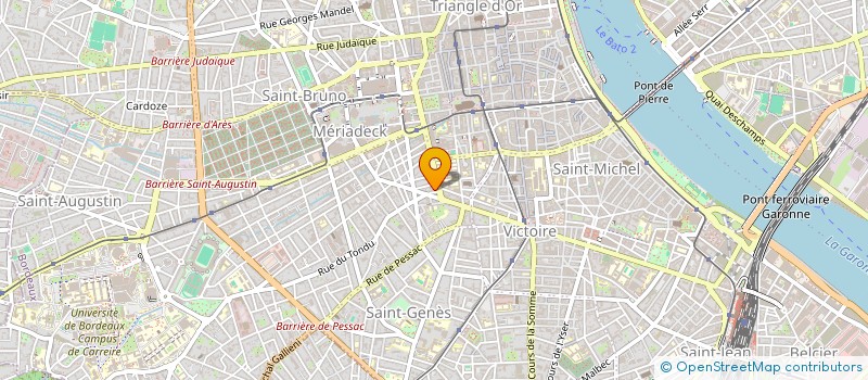 localisation de l'entreprise SCI DALIAS  BORDEAUX