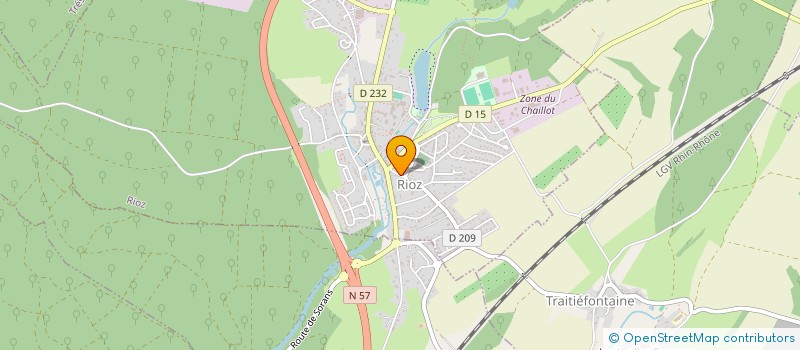 localisation de l'entreprise SCI DALICE  BUTHIERS