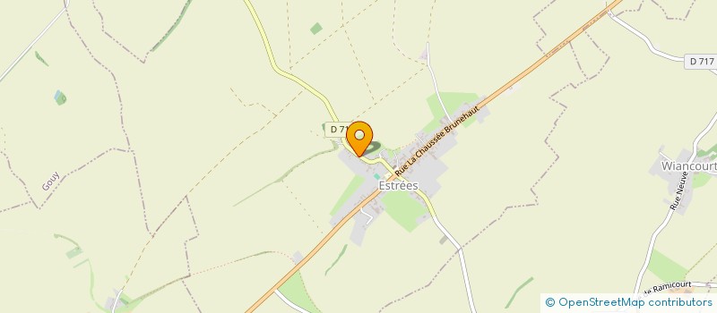 localisation de l'entreprise SCI DALIE  ESTREES