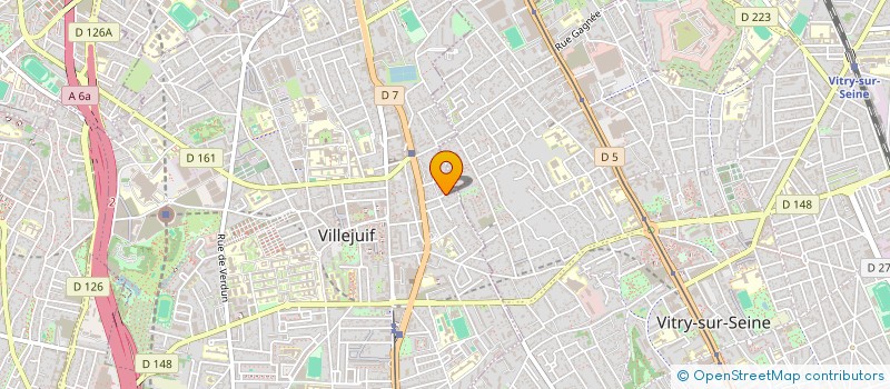 localisation de l'entreprise SCI DALIKADO à VILLEJUIF