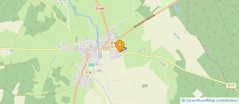 localisation de l'entreprise SCI DALIX  CHAOURCE