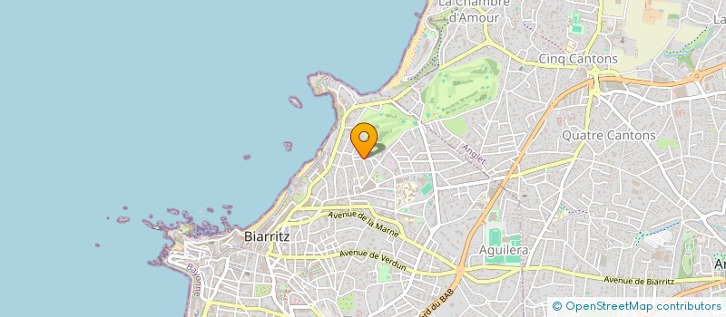localisation de l'entreprise SCI DALL à BIARRITZ