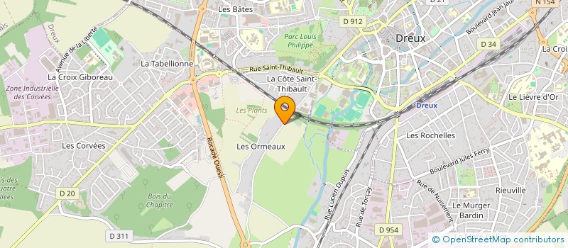 localisation de l'entreprise SCI DALL'O à VERNOUILLET
