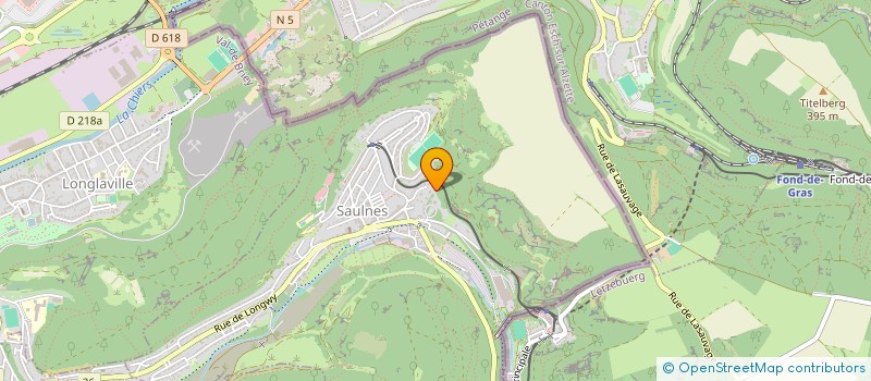 localisation de l'entreprise SCI DALLA  SAULNES