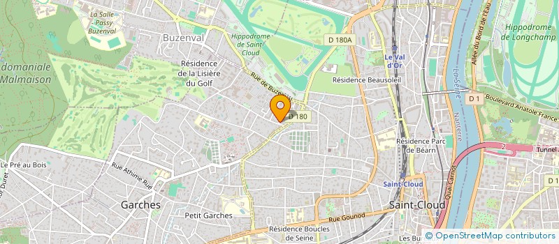 localisation de l'entreprise SCI DALLAS à GARCHES