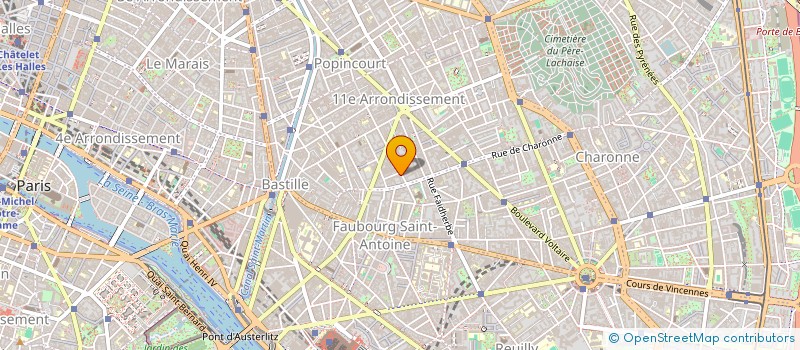 localisation de l'entreprise SCI  DALLERY RAUCH  PARIS