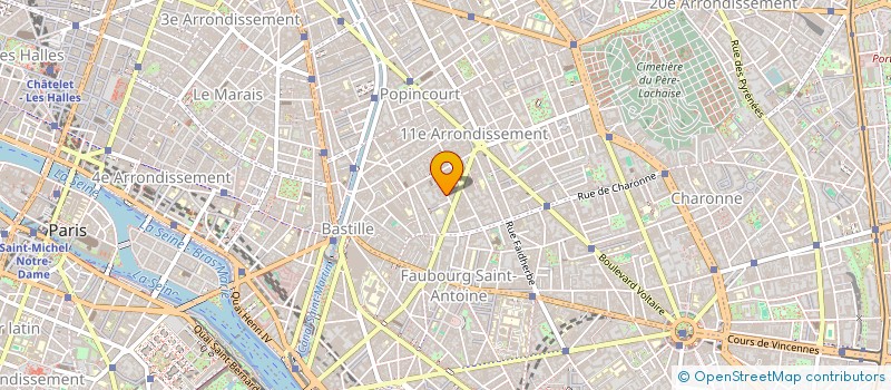 localisation de l'entreprise SCI DALLERY T2  PARIS