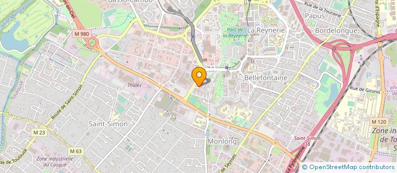 localisation de l'entreprise SCI DALLOCCHIO à TOULOUSE