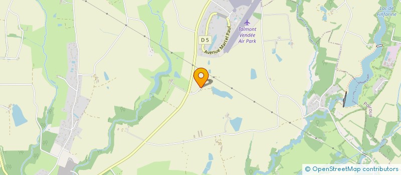 localisation de l'entreprise SCI DALM  TALMONT-SAINT-HILAIRE