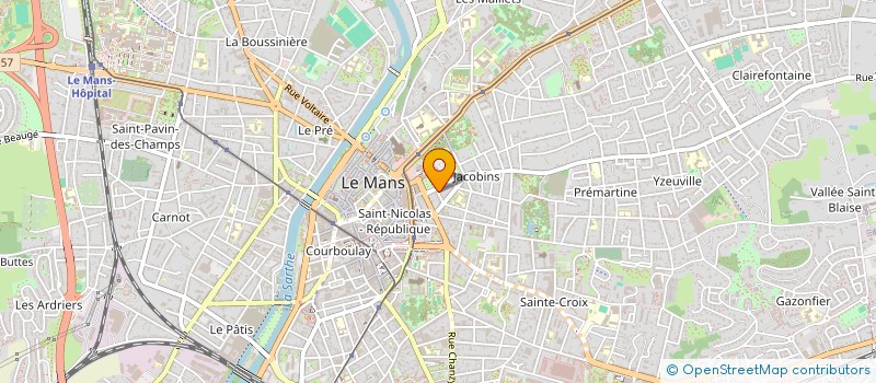 localisation de l'entreprise SCI DALMA PIPPA  LE MANS