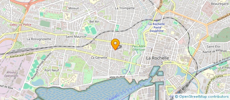 localisation de l'entreprise SCI DALMON  LA ROCHELLE