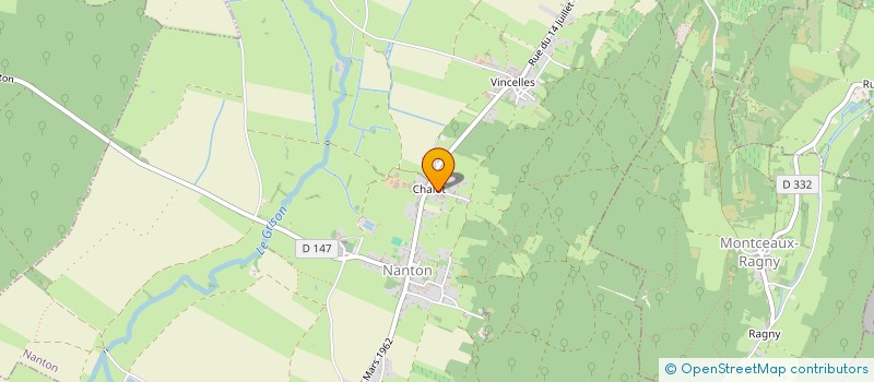 localisation de l'entreprise SCI DALO  NANTON