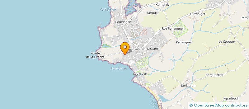 localisation de l'entreprise SCI DALOU  TREGUNC