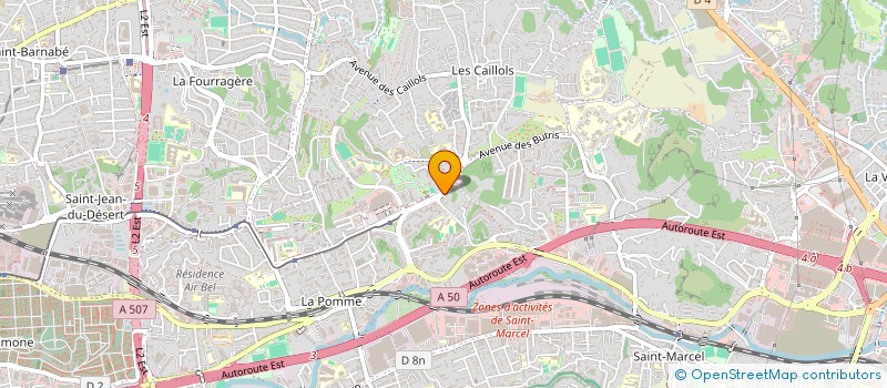localisation de l'entreprise SCI DALOVEV à MARSEILLE