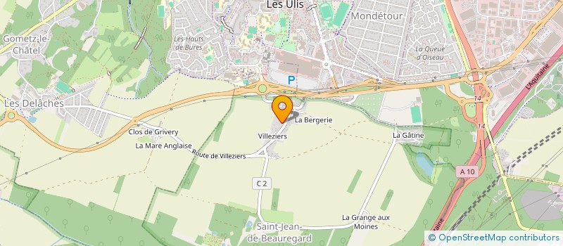 localisation de l'entreprise SCI DALOZ  SAINT-JEAN-DE-BEAUREGARD