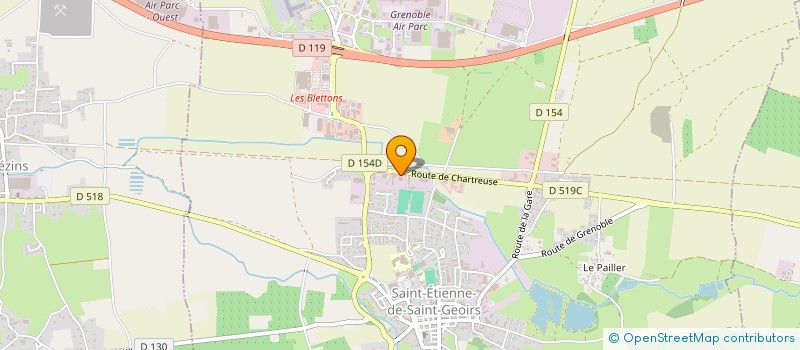 localisation de l'entreprise SCI DALRAY  SAINT-ETIENNE-DE-SAINT-GEOIRS