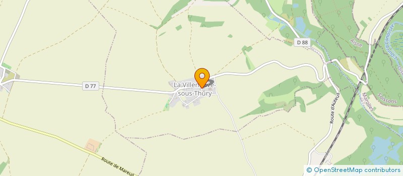 localisation de l'entreprise SCI DALS  CREPY-EN-VALOIS