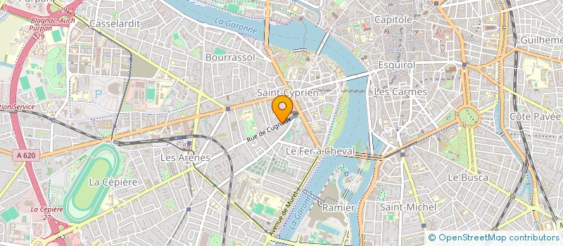 localisation de l'entreprise SCI DALS14 à TOULOUSE