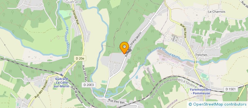 localisation de l'entreprise SCI DALTON  CELLE-SUR-MORIN (LA)