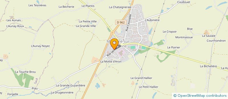 localisation de l'entreprise SCI DALV  MARTIGNE-SUR-MAYENNE