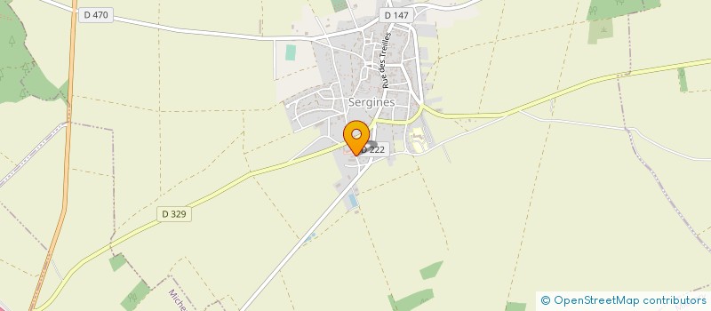 localisation de l'entreprise SCI DALYONNE  SERGINES