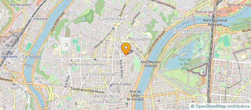 localisation de l'entreprise SCI DAM  LYON