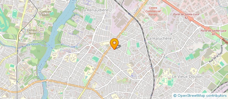 localisation de l'entreprise SCI DAM  NANTES