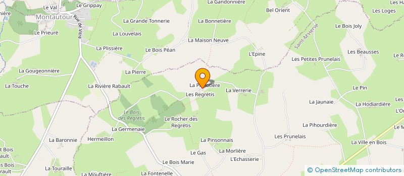 localisation de l'entreprise SCI DAM'CAR  SAINT-M'HERVE