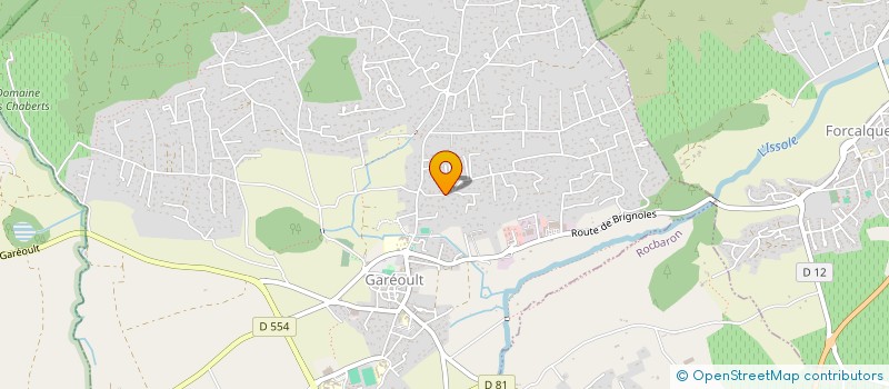 localisation de l'entreprise SCI DAMA  GAREOULT