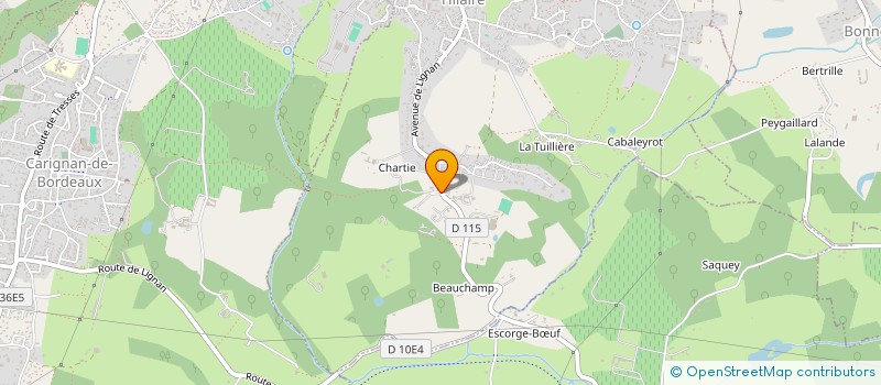 localisation de l'entreprise SCI DAMA  FARGUES-SAINT-HILAIRE