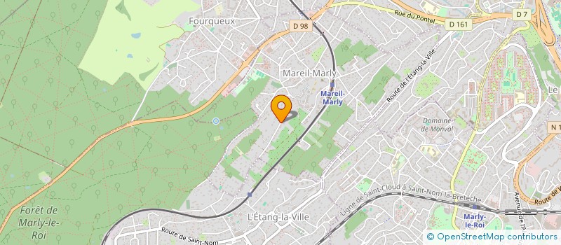 localisation de l'entreprise SCI DAMAC à MAREIL-MARLY
