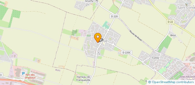 localisation de l'entreprise SCI DAMAJ  SAINT-GERMAIN-LA-BLANCHE-HERBE