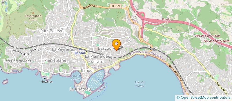 localisation de l'entreprise SCI DAMAJI à BANDOL