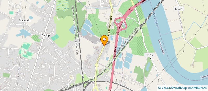 localisation de l'entreprise SCI DAMAJOMA  SAINT-VINCENT-DE-PAUL