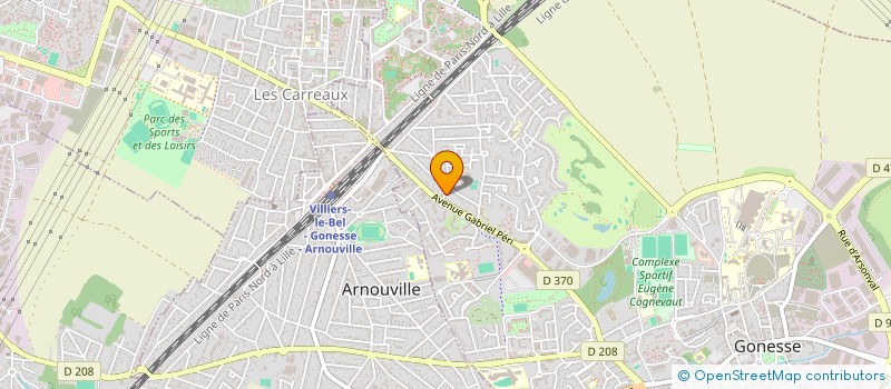 localisation de l'entreprise SCI DAMALICE à LE THILLAY