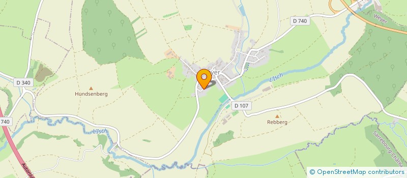 localisation de l'entreprise SCI DAMAREIS  WEYER