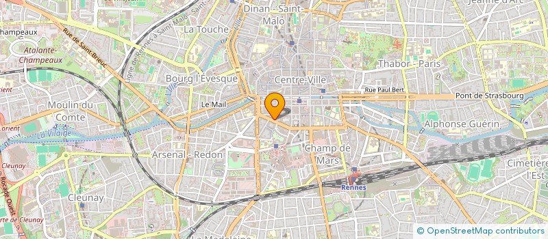 localisation de l'entreprise SCI DAMAWEN  RENNES