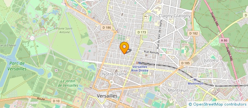 localisation de l'entreprise SCI DAMAY BUFFON à VERSAILLES