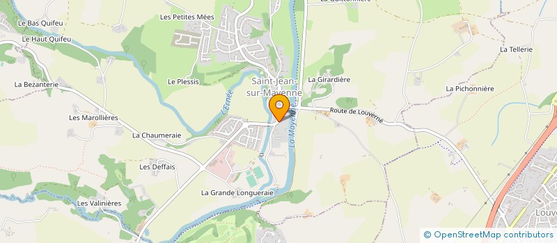 localisation de l'entreprise SCI DAMAYA  SAINT-JEAN-SUR-MAYENNE