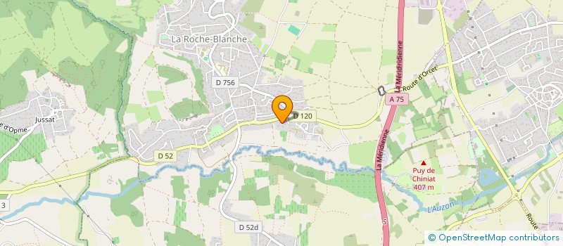 localisation de l'entreprise SCI DAMBALAB  LA ROCHE-BLANCHE