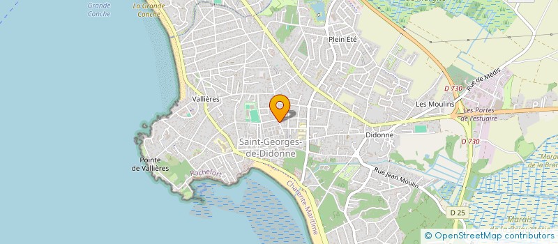 localisation de l'entreprise SCI DAMBRAIN-MADRE  SAINT-GEORGES-DE-DIDONNE